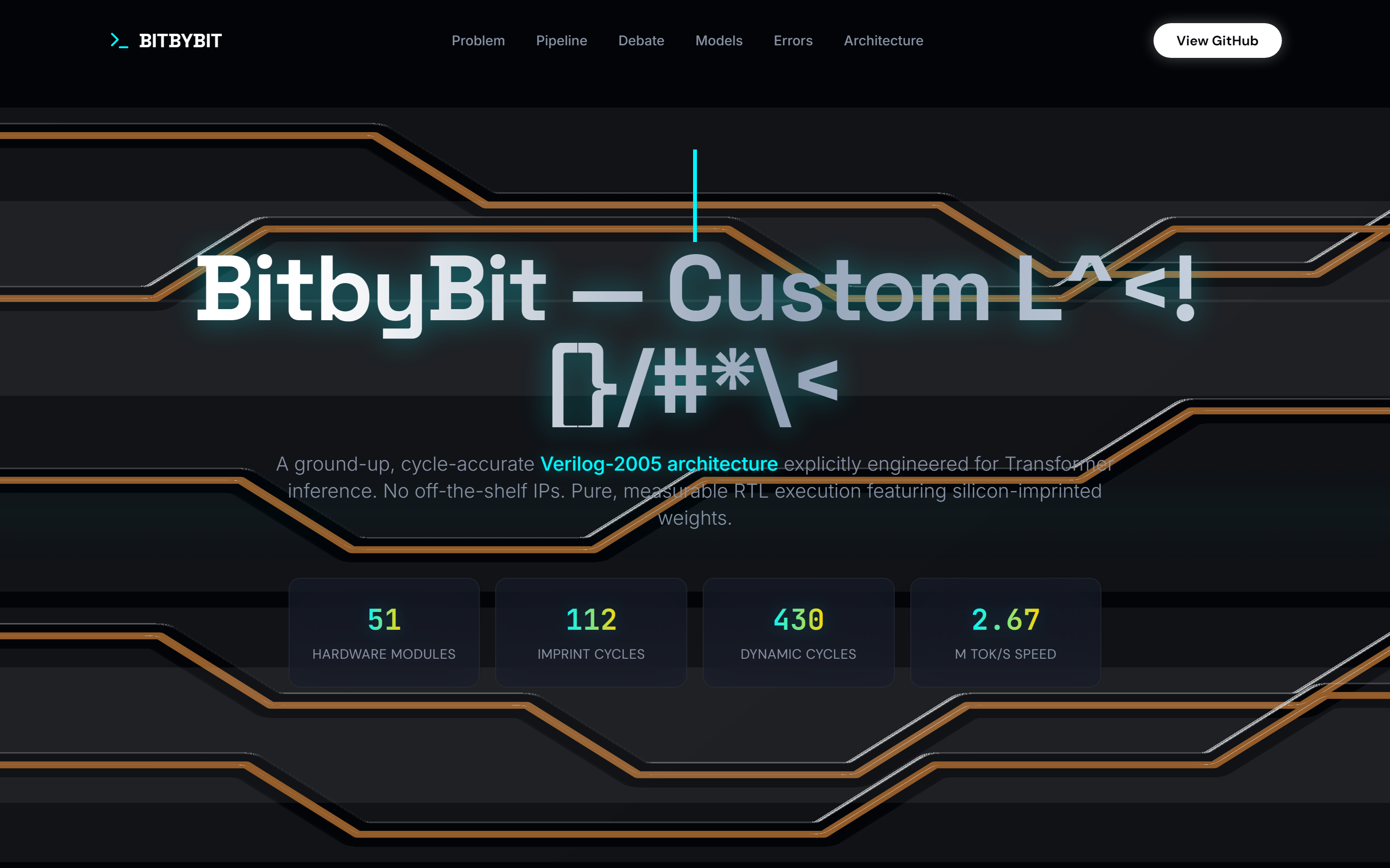 Cover image for BitbyBit: Cycle-Accurate Custom GPU Silicon for Edge Transformer Inference