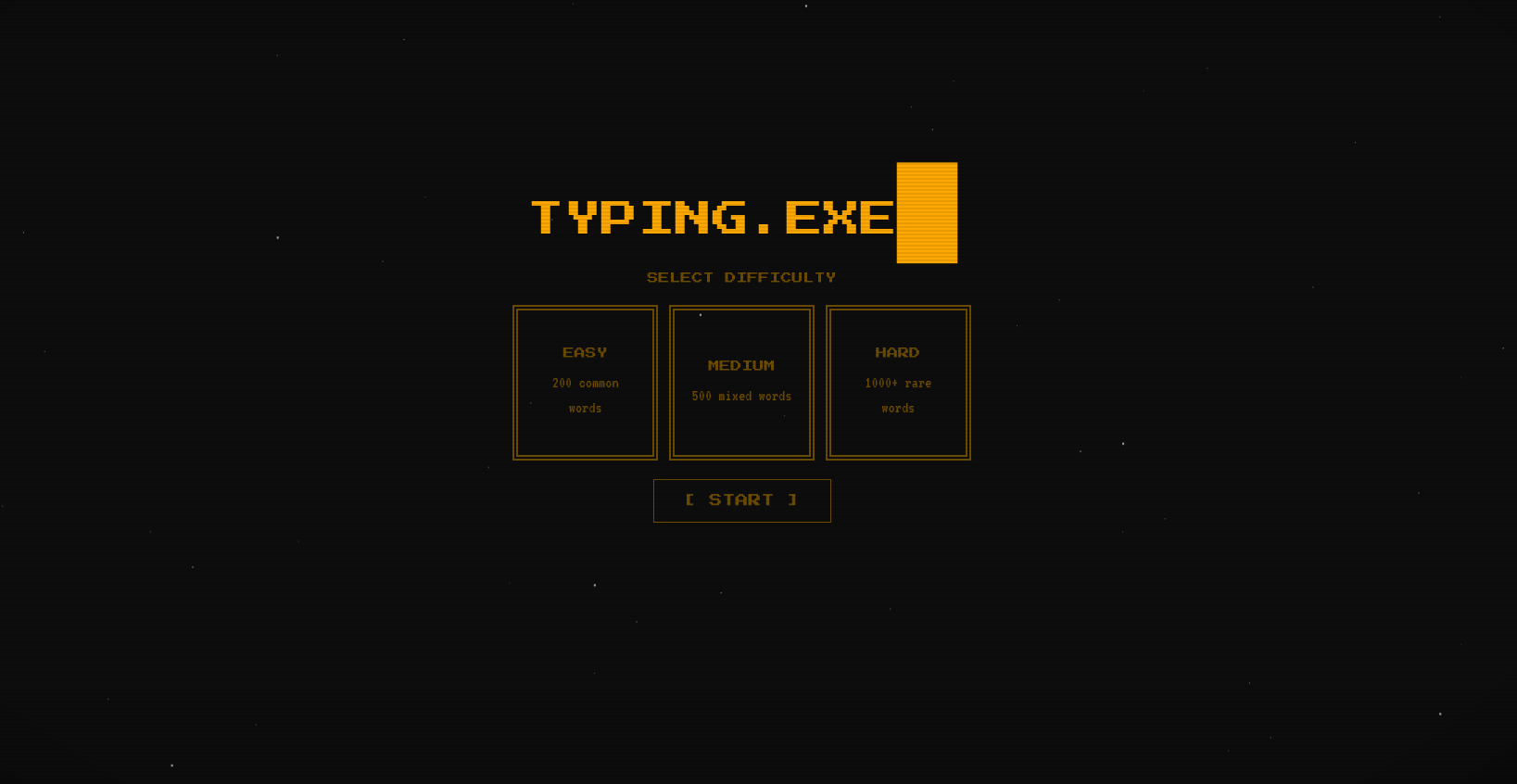 Cover image for typing.exe